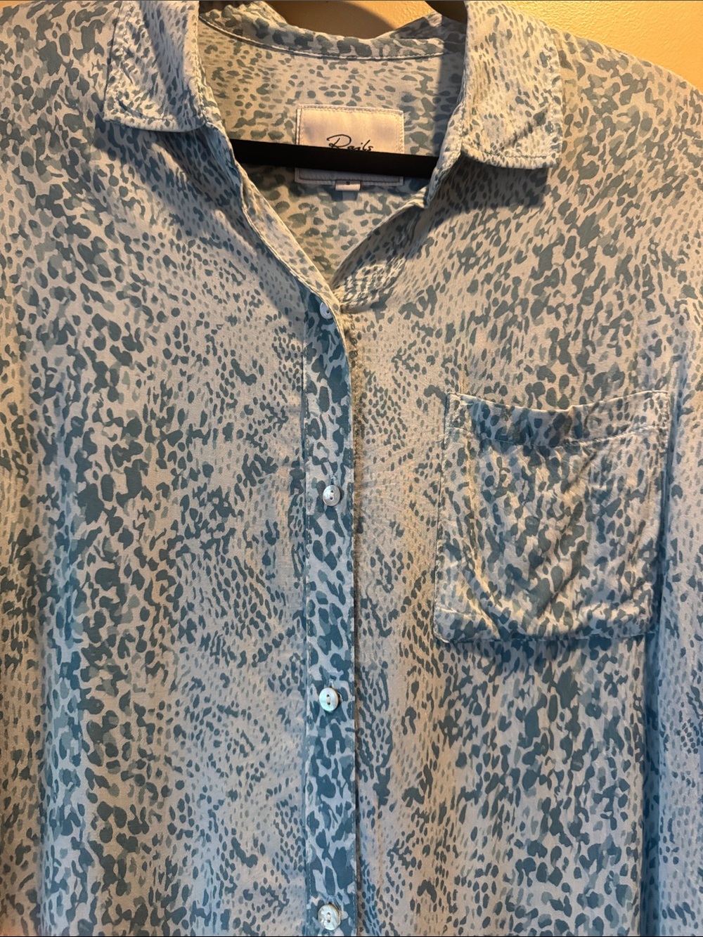 Rails Josephine Python Print Button-Up - Picture 5 of 5